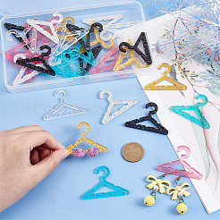 30 шт. 6-цветные акриловые аксессуары для демонстрации сережек EDIS-PH0001-74