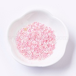 オーナメントアクセサリープラスチック製スパンコール/スパンコールビーズ  スター  ピンク  3.5x3.5x0.1mm  約450000個/ポンド&nbsp;PVC-G001-03C