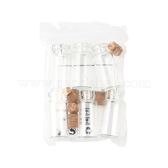 24 шт. 4 стиля стеклянная банка стеклянные бутылки AJEW-FS0001-21