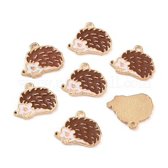 Подвески из эмали и сплава&nbsp;ENAM-WH0001-13G-02