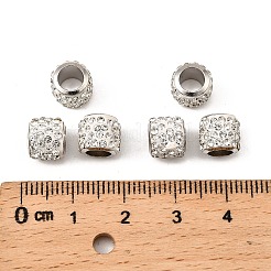 Rondelle латунь горный хрусталь бисер CPDL-I003-01