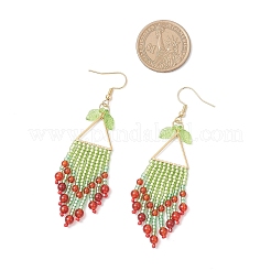 Серьги-подвески из нержавеющей стали 304&nbsp;EJEW-MZ00513-02