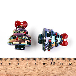 Непрозрачные акриловые бусины с УФ-покрытием&nbsp;OACR-N153-13A