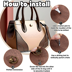 Заклепки с шариковыми кольцами из цинкового сплава&nbsp;FIND-DR0002-17