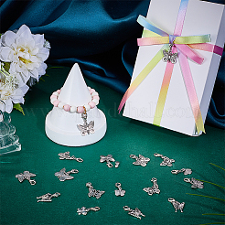 Подвеска в виде бабочки в тибетском стиле из сплава&nbsp;HJEW-HY00129