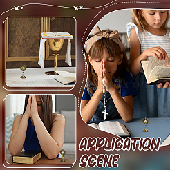 Украшения для витрин из цинкового сплава JHS Grail&nbsp;DJEW-WH0016-48AB