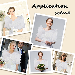 Шифоновая шаль AJEW-WH20054-037A