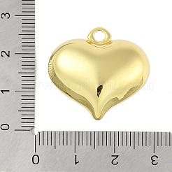 Pendentifs creux en laiton pour la Saint-Valentin&nbsp;KK-M289-03W-G