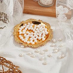 2 нить бусин из натурального культивированного пресноводного жемчуга&nbsp;PEAR-NB0001-70