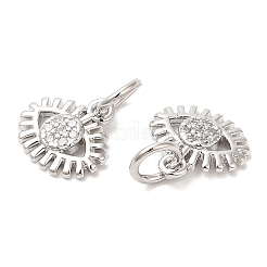 Латунные микро проложить кубического циркония подвески&nbsp;KK-Q775-05P