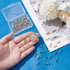 60 шт. стойка с покрытием из латуни с защелками KK-UN0004-73