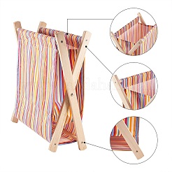 Корзина складывания ткани PH-AJEW-WH0051-01-WH