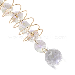 Стекло каплевидное окно висит ловцы солнца HJEW-JM04532