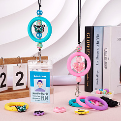 Набор для самостоятельного изготовления силиконовых подвесок в виде колец и пчел&nbsp;DIY-TA0010-11