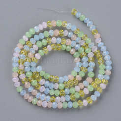 Прозрачные стеклянные бусины GLAA-T006-09-A01