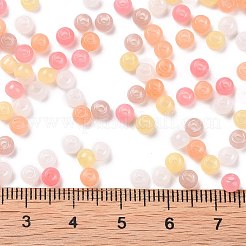6/0 perle di semi di vetro imitazione giada&nbsp;SEED-T006-04A-01