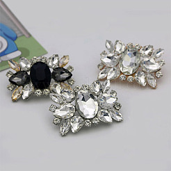 Съемные зажимы для обуви из легированного стекла FIND-WH0423-73P-02