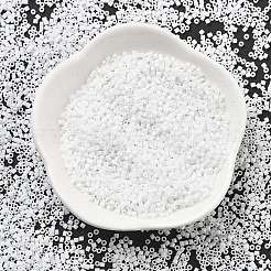 Непрозрачные цветные стеклянные бусины SEED-H003-05E