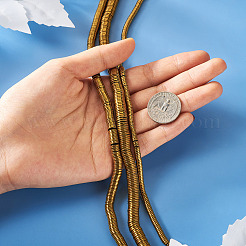 3 нити 3 стилей гальванизированные немагнитные синтетические гематитовые бусины нити G-CW0001-09