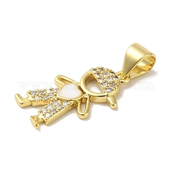 Стойки обшивки латунь микро проложить Циркон подвеску KK-P272-16A-G