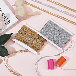 2 карточка 2 цвета металлизированная кружевная отделка MCOR-GF0001-01