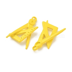 Sprühfarbe Legierung Anhänger&nbsp;ENAM-K076-40
