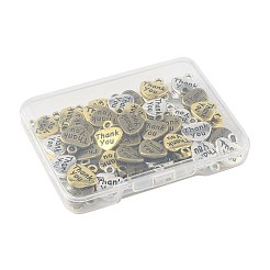 60 шт. 3 цвета подвески из сплава в тибетском стиле&nbsp;FIND-FS0004-52