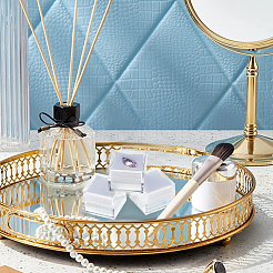 24 квадратная прозрачная пластиковая коробка с бриллиантами CON-OC0001-68A