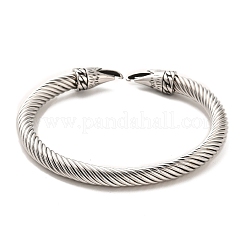 Браслеты-манжеты из нержавеющей стали 304 BJEW-E094-20AS