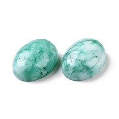 Cabochons imitation amazonite&nbsp;G-K021-14x10mm-09