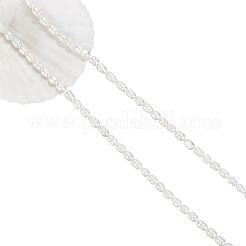 2 нить бусин из натурального культивированного пресноводного жемчуга PEAR-NB0002-30