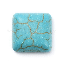 Synthetik Türkiscabochons&nbsp;TURQ-WH0001-03E