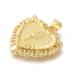 Pendentifs de placage en laiton&nbsp;KK-I722-09G-E