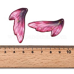 2 шт. подвески из прозрачной эпоксидной смолы&nbsp;RESI-A044-05B