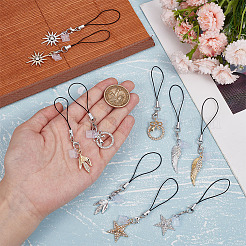 Сплав с подвеской из кристаллов и страз&nbsp;HJEW-OC00035