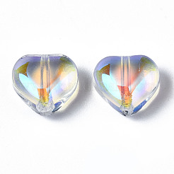 Perle di vetro trasparente&nbsp;GGLA-S054-012C-01