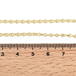 2.5 mm Messing-Halsketten mit gedrehten Unendlichkeitsgliedern für Damen&nbsp;NJEW-F366-07B-G