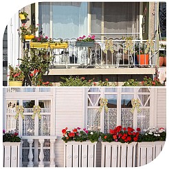 Бант из полиэстера с рисунком лимона и горошка&nbsp;DIY-WH0387-78