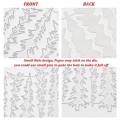 Рождественские трафареты для резки углеродистой стали DIY-WH0387-79MP