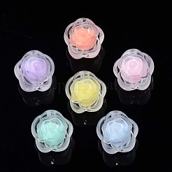 Прозрачные акриловые бусины TACR-S135-016