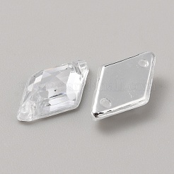 Акрил пришить горный хрусталь MACR-WH0011-05A-01