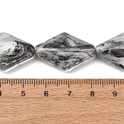 Cuentas de murano transparente hechas a mano&nbsp;LA-CBAF0C8-02K