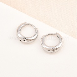 Серьги-кольца из хирургической нержавеющей стали 316&nbsp;EJEW-C160-06B-P