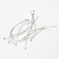 925 Sterling Silber Kugelkopfstifte&nbsp;STER-F018-03L