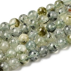 Природные пренит нитей бисера&nbsp;LS-G-G457-8mm-03