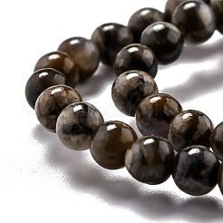 Бусины из натурального глаукофана&nbsp;G-O199-01A