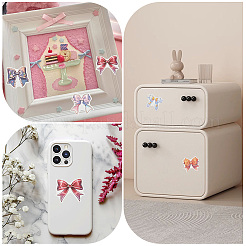 4 комплект декоративных наклеек из ПВХ DIY-SP0005-32C