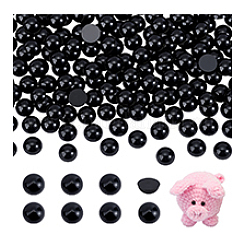 Акриловые полукруглые бусины OACR-PH0004-63C