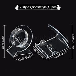 16 шт. 2 акриловых подставки для браслетов BDIS-FG0001-08