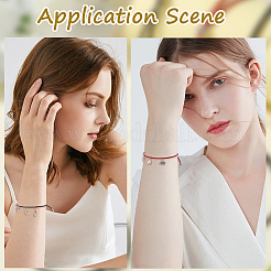 12шт 3 цвета регулируемые браслеты из искусственной кожи со шнуром-слайдером BJEW-SC0001-39P